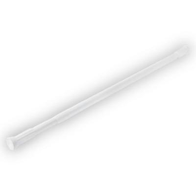 Barra para Cortina de Banheiro CK4058 com Dimensões Ajustáveis Branco Clink 70X120CM