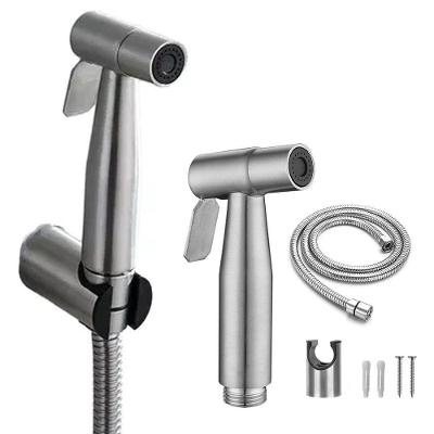 Ducha Higiênica Chuveirinho BSL3814 com Acionamento Manual 15 Pressão de Parede com Suporte Prata