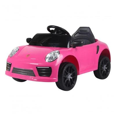 Carrinho Elétrico Infantil Esportivo - Rosa com Controle Remoto Unitoys