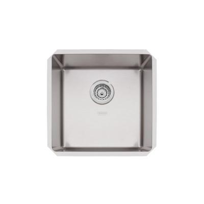 Cuba de Embutir Quadrum 40 Aço Inox Acetinado Prata Tramontina 32L