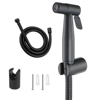 Ducha Higiênica BSL3814 Manual Jato Espalhado Instalação de Parede com Mangueira 1,2m Preto AB Mídia