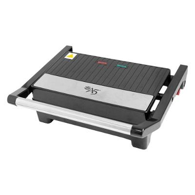 Grill Elétrico Austin Sanduicheira Antiaderente 750W Inox 110V
