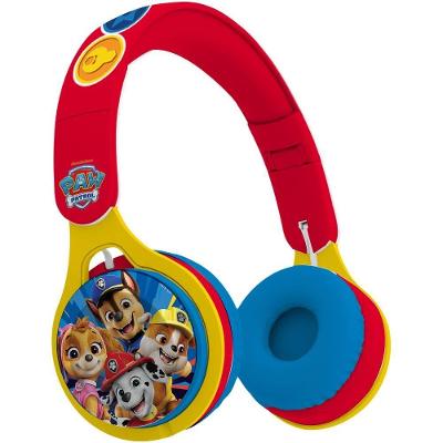 Fone de Ouvido Bluetooth Infantil Candide Patrulha Canina Som Estéreo 85 Db Bivolt Azul