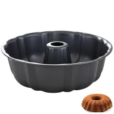 Forma Redonda BSL3868 para Bolo e Pudim em Aço Inoxidável Cozinha Grafite Compre Desejos 26CM