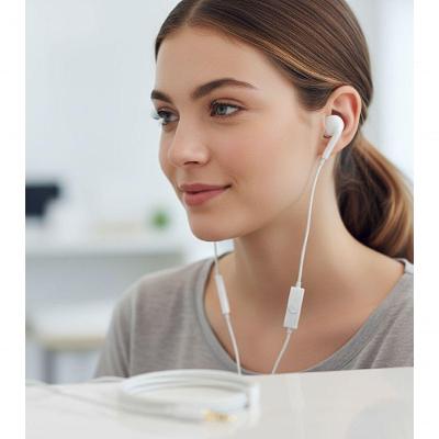 Fone de Ouvido com Fio In-ear HS330 Som Estéreo P2 3,5mm 1,2M Branco