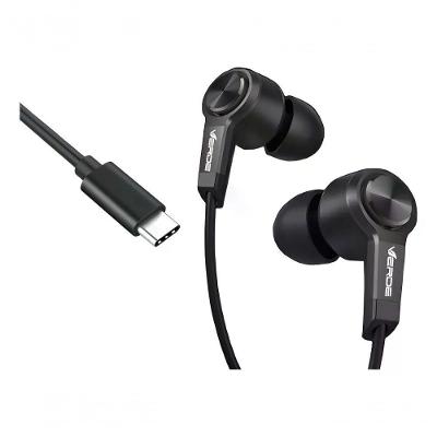 Fone de Ouvido Intra-auricular Gshield Tipo C com Conector Tipo C Preto