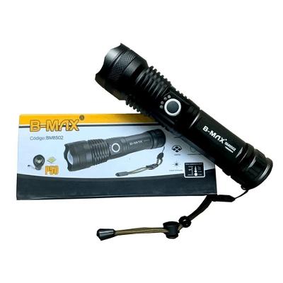 Lanterna Tática BM-8502 2750000 Lumens com Zoom Preto Oba Mix