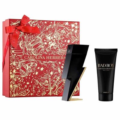Kit Perfume Bad Boy Carolina Herrera Masculino Eau de Toilette Especiarado Oriental 100ML