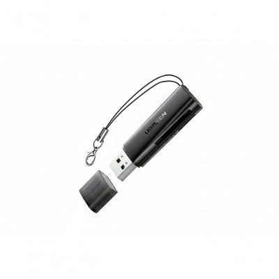 Leitor de Cartão de Memória Adaptador USB-C para SD Microsd TF Thunderbolt 3 USB3.0 Inox Ugreen
