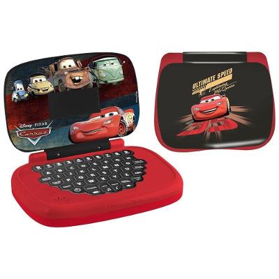 Laptop Infantil Educativo Carros Bilíngue com Atividades Vermelho Candide
