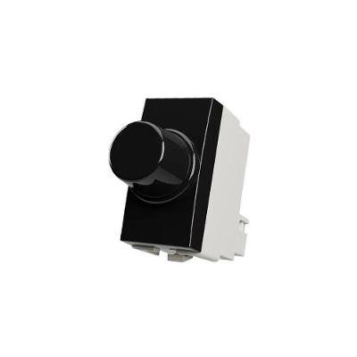 Módulo Variador de Luminosidade e Velocidade Clean com Controle Preto Margirius