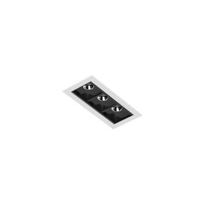 Spot de Embutir Picco LED 7W 2700K 48 Graus Branco e Preto Interlight 4992-MA-S-BM-V1