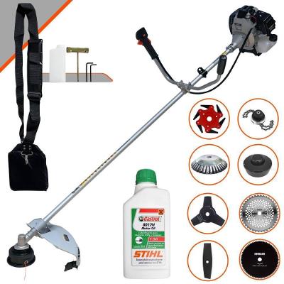 Roçadeira Toyama TBC43H com Disco de Corte 30CM 1,7HP Profissional Gasolina