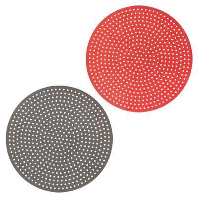 Tapete de Cozimento Redondo CK6015 Silicone Antiderrapante para Fritadeira Elétrica Clink 28CM