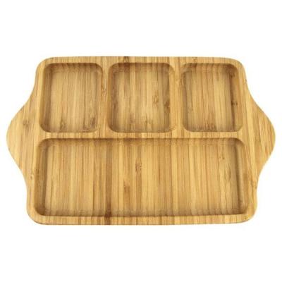 Tábua de Corte Gamela Bambu Sustentável e Ecológica para Frios e Frutas Amadeirado Clink