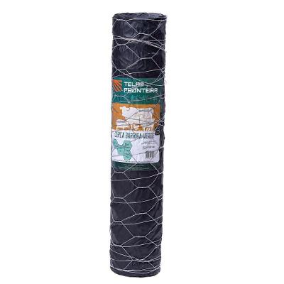 Tela Hexagonal Barriga Verde para Chiqueiro Ovinos Malha 3" Fio 1,65mm Aço e Zinco