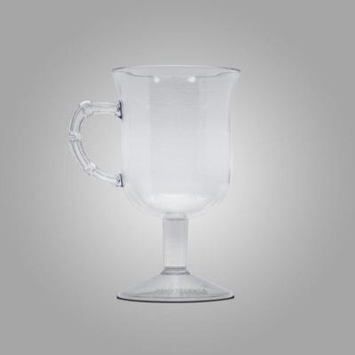 Taça Taça Pit 230 Cappuccino Grande em Acrílico para Bebida Transparente Plastilânia 10 UNIDADES