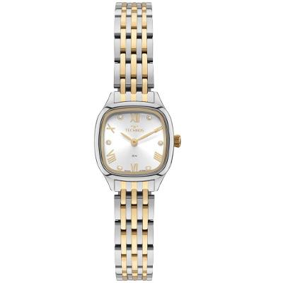 Relógio Feminino 2025LVH-1K Analógico Aço Bicolor Prata Technos 2,4CM