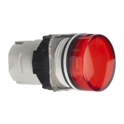 Botão Cabeçote para Sinalizador Redondo Schneider ZB6AV ZB6AV4 110V Ou 220V Vermelho