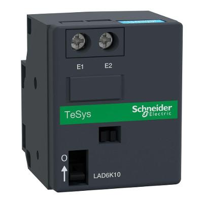 Bloco de Bloqueio Mecânico Schneider Electric LAD6K10E 42-48VCA-CC Bivolt