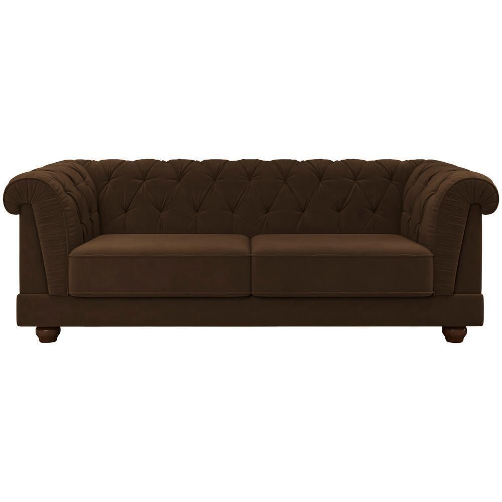 Sofa 2 Lugares 190 Cm Ponteio Veludo Sl 942 Moll Sl 942 - 1