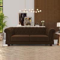 Sofa 2 Lugares 190 Cm Ponteio Veludo Sl 942 Moll Sl 942 - 2