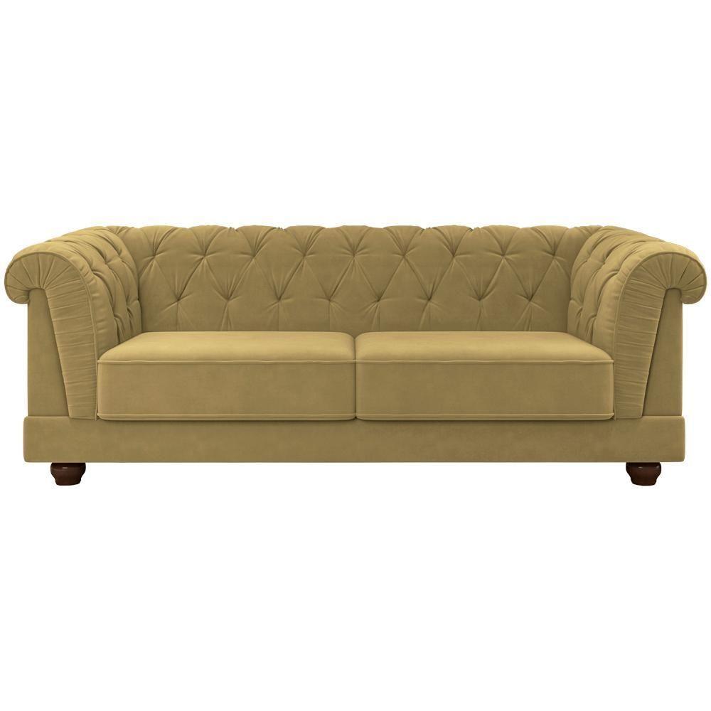 Sofa 2 Lugares 190 Cm Ponteio Veludo Sl 945 Moll Sl 945 - 1