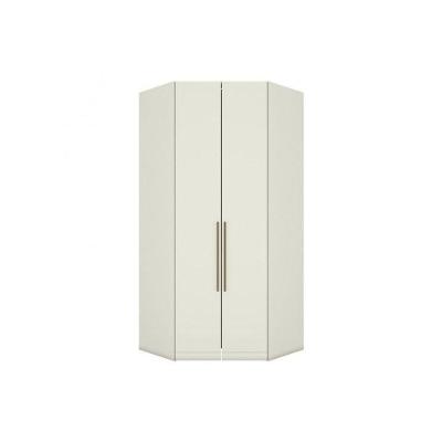 Guarda Roupa Closet De Quarto Canto Oblíquo Seletto Mc05 C- 2 Portas E 3 Gavetas Areia - Henn