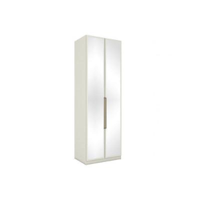 Modulado De Quarto Guarda Roupa Seletto Mc04 2 Portas C- Espelho Areia - Henn