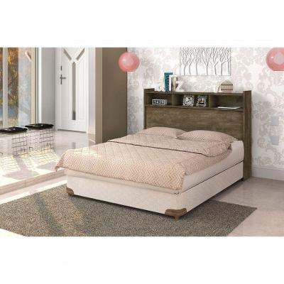 Cabeceira Casal Melty Box Castanho