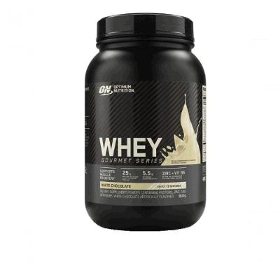 Whey Protein Optimum Nutrition Gourmet Series Chocolate Branco 900G 25