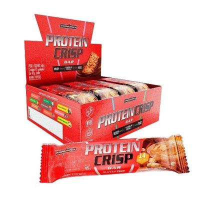 Barra de Proteína Integralmédica Body Size Protein Crisp Rica em Fibras Sabor Peanut Butter 540G