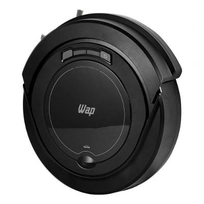 Robô Aspirador de Pó WAP W90 30W 80min com Mop e Reservatório 250ml Preto Bivolt