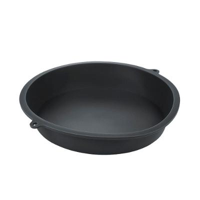 Forma para Bolo em Silicone Flexível Redonda 24CM com Superfície Antiaderente para Forno micro-ondas