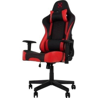 Cadeira Gamer Cruiser em Material Sintético com Encosto Reclinável Até 155 Graus Preto, Vermelho