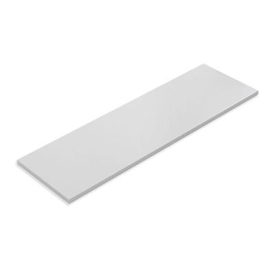 Prateleira Premium 80X25CM MDP Fixação Parafuso Organizador Branco Bemfixa