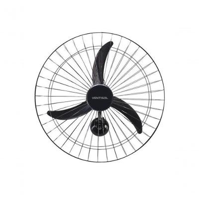 Ventilador de Parede 147W 60cm Preto New Premium com Oscilação e Controle de Velocidade 220V