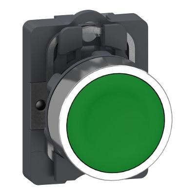 Botao Schneider Electric XA2AA31 Painel 22MM Plastico 1NA IP65 Bivolt Verde