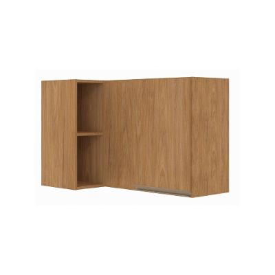 Armário Aéreo Paris 94CM 1 Porta MDF MDP Porta de Bater Freijó Menu Móveis