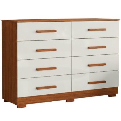 Comoda 8 Gavetas 136 Cm Mdp 2014148 Armoveis - Cinamomo Off White