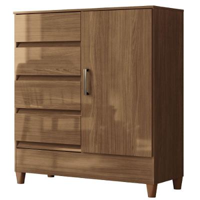 Cômoda Sapateira 4 Gavetas 1 Porta Maia Madeirado