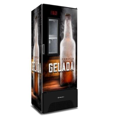 Cervejeira Metalfrio VN50AF 574L Porta de Visão em Vidro Preto 110V