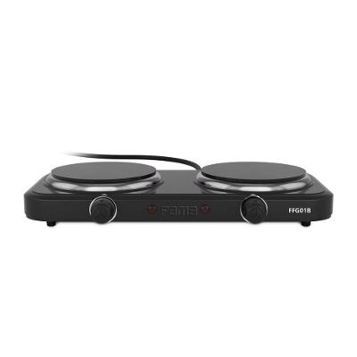 Fogão Elétrico 2 Bocas Britânia FFG01B Ferro Fundido Automático Preto 110V