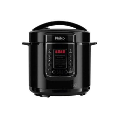 Panela de Pressão Digital Inox Philco PPP01P 6L Preto 110V