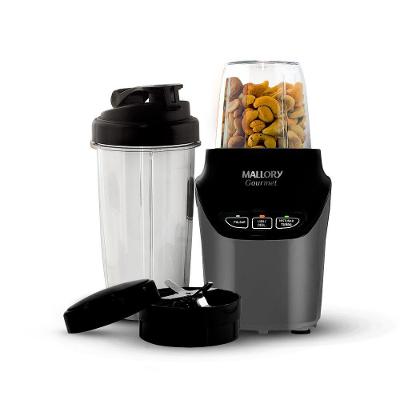 Super Liquidificador e Processador Mallory Blender Gourmet 1000W 1L Preto 220V