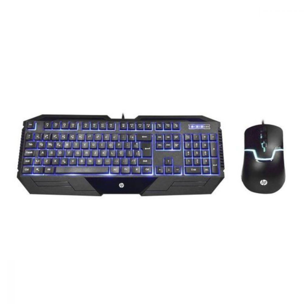 Kit Teclado E Mouse Usb Gamer Gk1100 Preto - 1