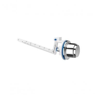 Acionador Lateral para Caixa Acoplada 340212-41 Instalação Lateral Cromado Blukit