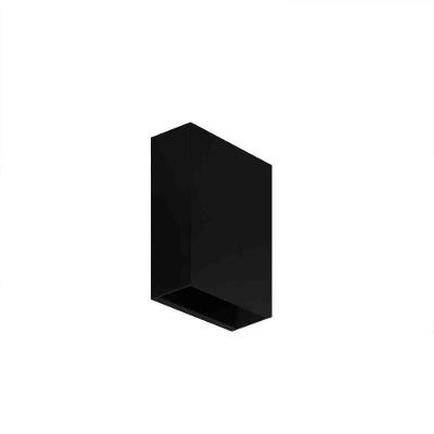 Arandela LED para Uso Externo Mince com Efeito de Facho Duplo Preto Germany IP65 Bivolt