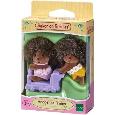 Boneco Gêmeos Porcos-espinhos Sylvanian Families Estimula Criatividade 5424 Epoch