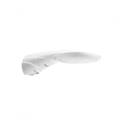 Chuveiro Elétrico Advanced Multitemperaturas 5500W Parede Haste Reguladora Branca Lorenzetti 110V
